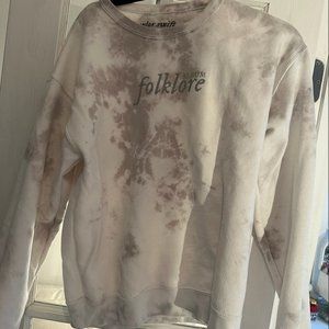 Authentic Taylor Swift Folklore Sweatshirt